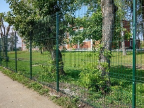 3D заборы для школы 90 метров фото в Лысково